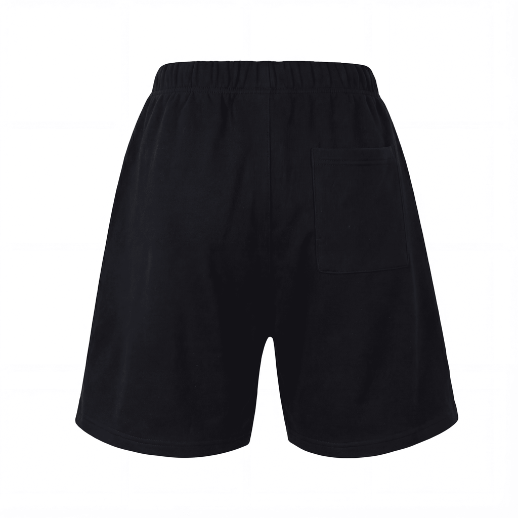 Bermuda 1818028 Negra De Algodón Para Hombre