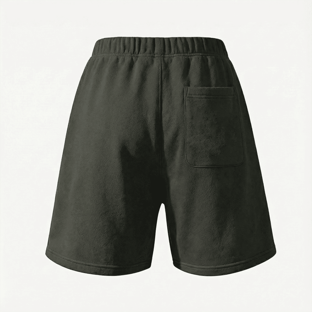 Bermuda 1818029 Negra De Algodón Para Hombre