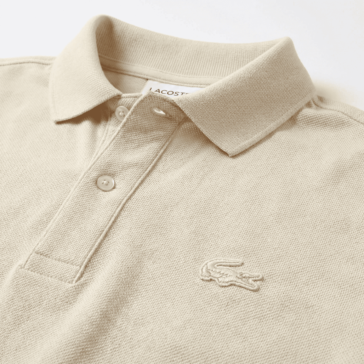 Camiseta 38032 Tipo Polo Crema Para Hombre