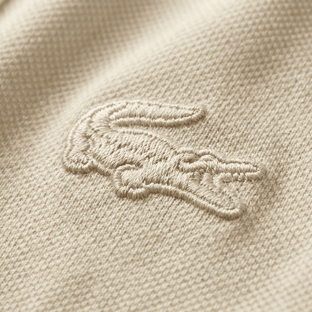 Camiseta 38032 Tipo Polo Crema Para Hombre