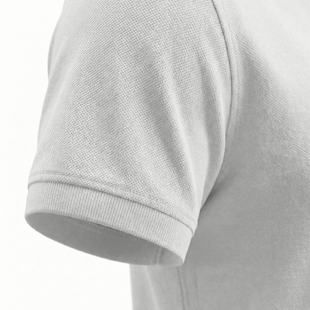 Camiseta 38032 Tipo Polo Blanca Para Hombre
