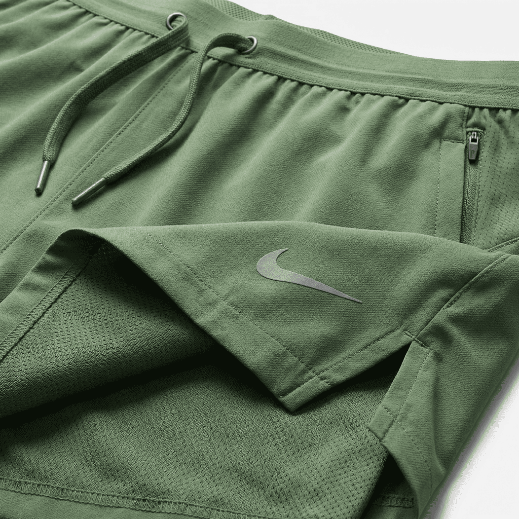 Pantaloneta Deportiva Verde Oscuro Para Hombre Ref. 10V1L-1