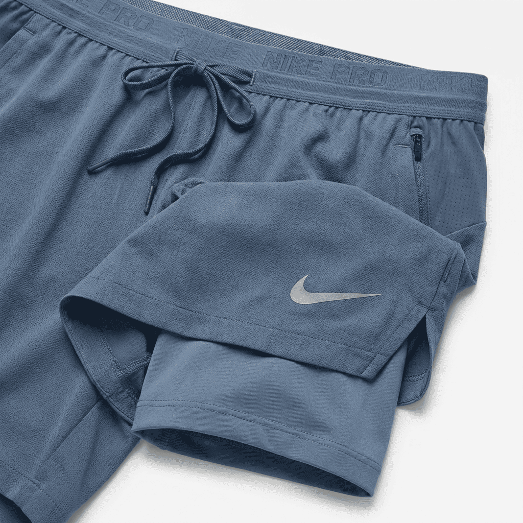 Pantaloneta Deportiva Azul Claro Para Hombre Ref. 10V1L-1