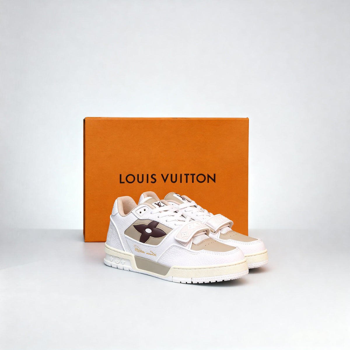 Sneakers Monogram Apricot