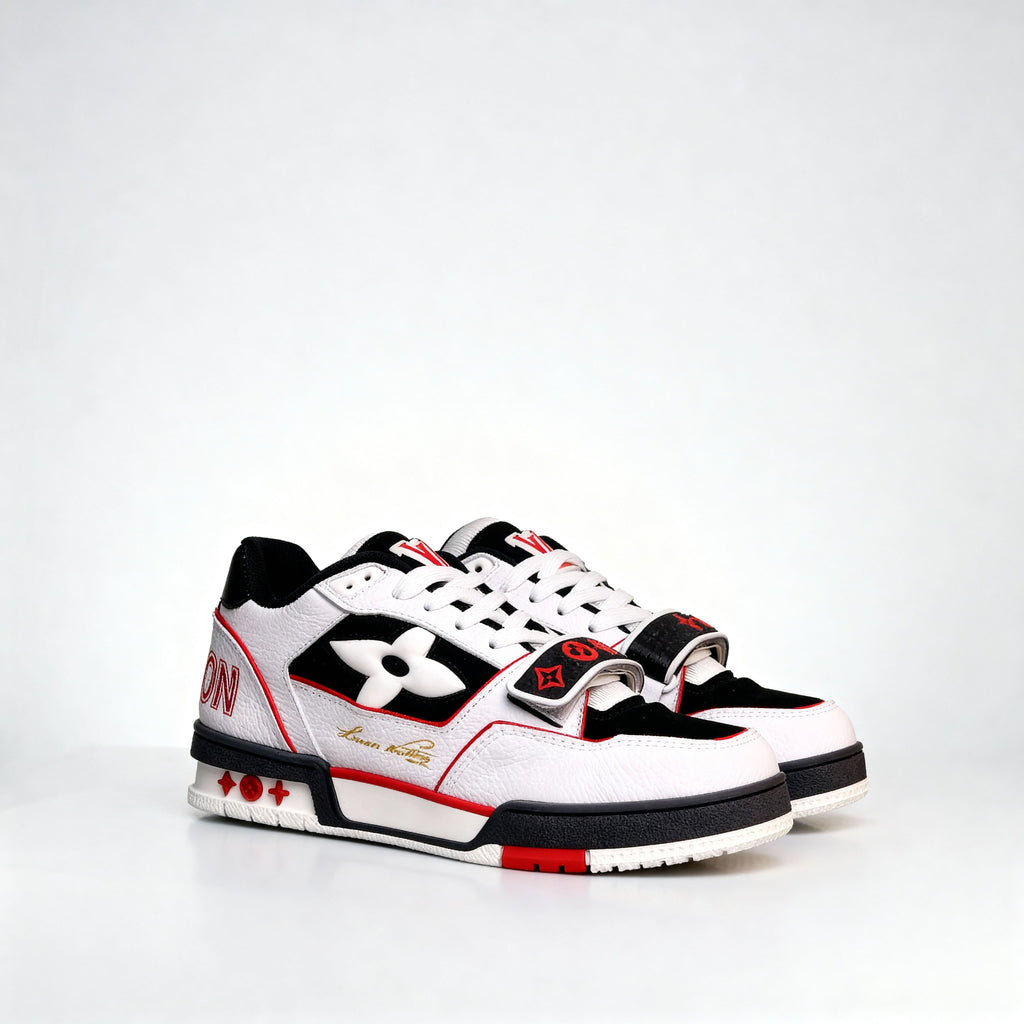 Sneakers Trainer Blanco/Rojo