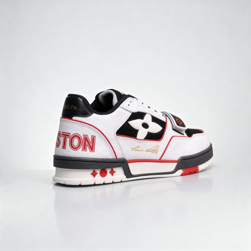 Sneakers Trainer Blanco/Rojo