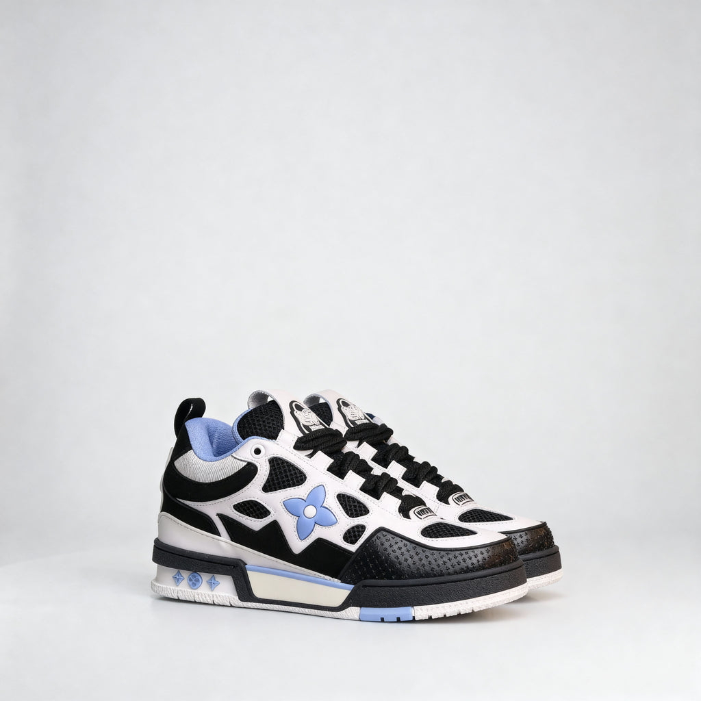 Sneakers Skate Negro/Morado