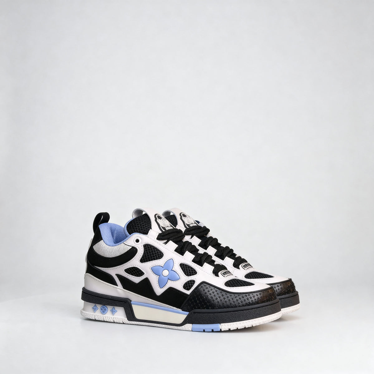 Sneakers Skate Negro/Morado