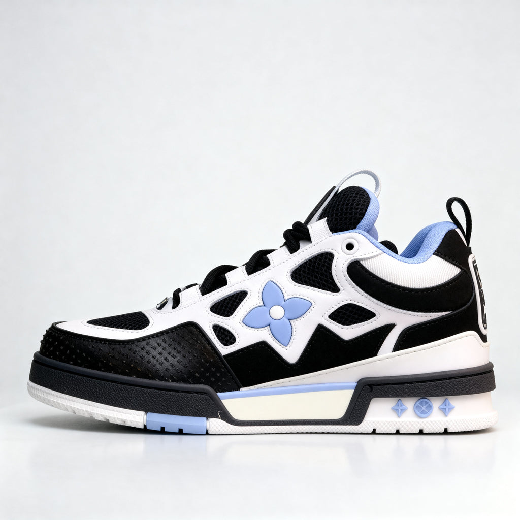 Sneakers Skate Negro/Morado