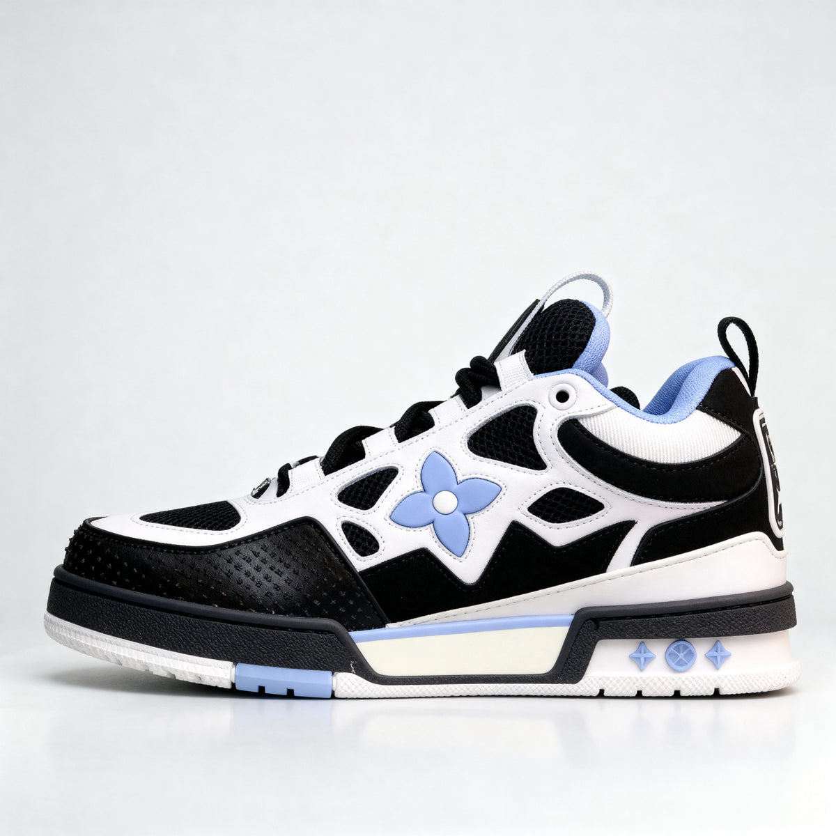 Sneakers Skate Negro/Morado