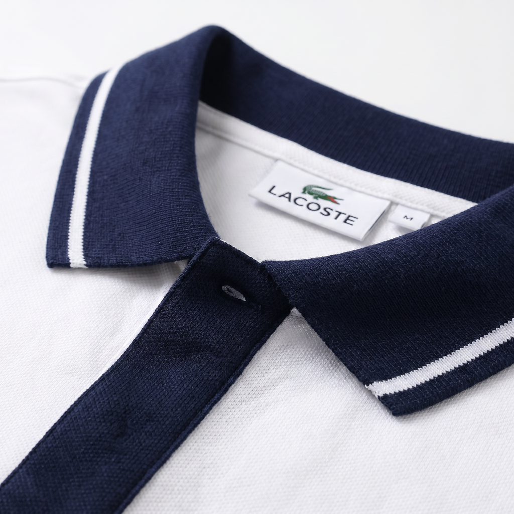 Camiseta 918009 Tipo Polo Blanco para hombre