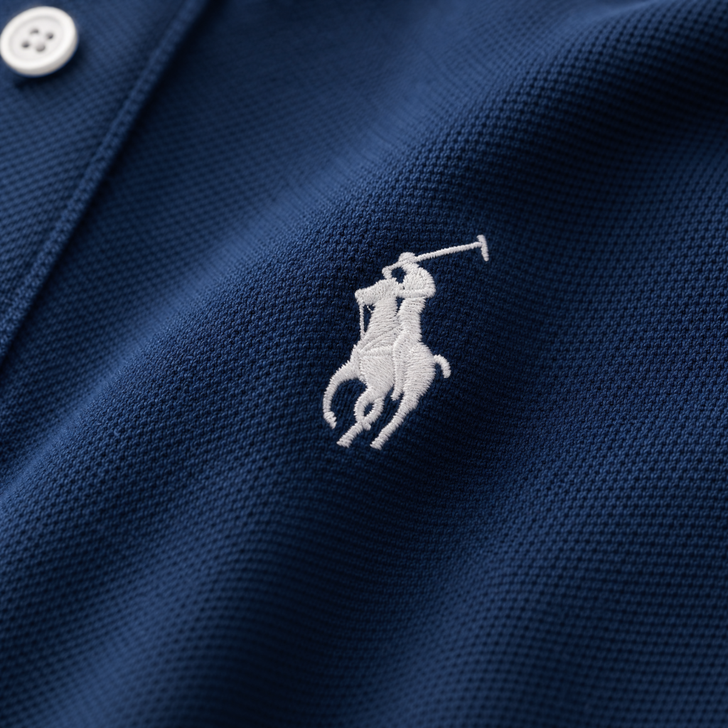 Camiseta 918007 Tipo Polo Azul Oscuro para hombre