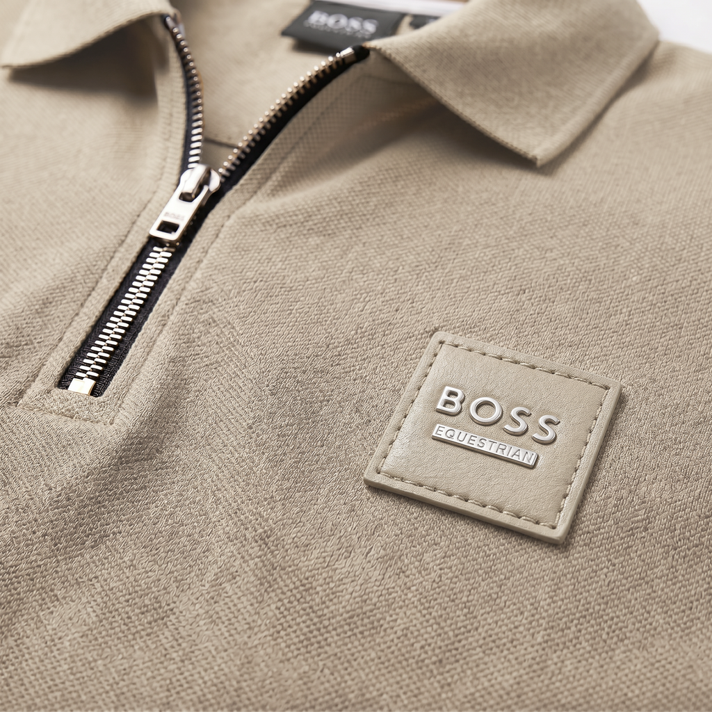 Camiseta 185025 Tipo Polo Khaki para hombre