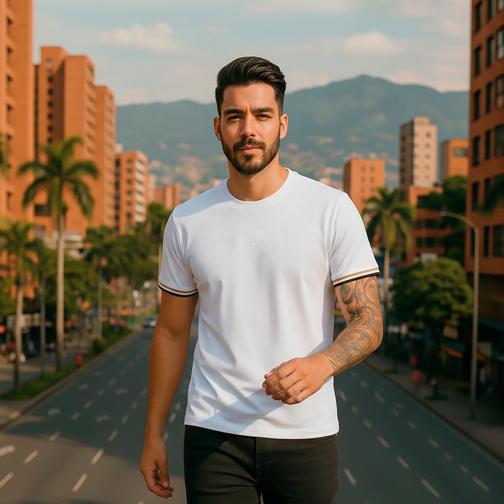Camiseta 786658 Básica Blanca Para Hombre