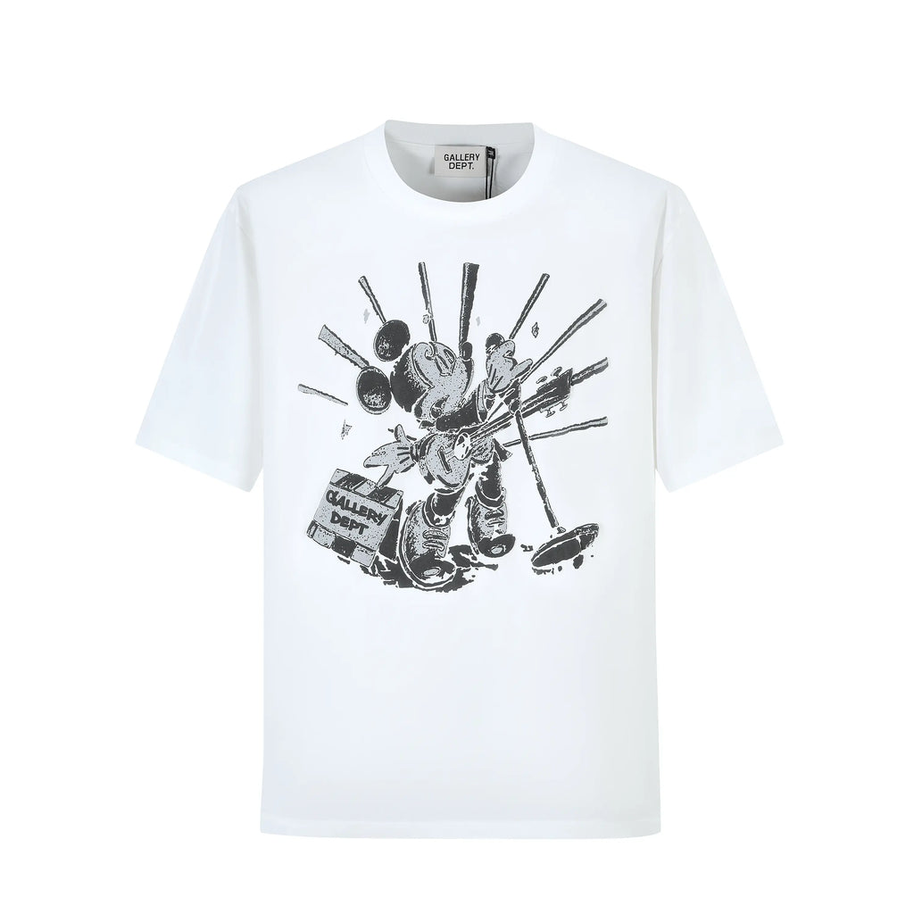 Camiseta 834010 Oversize Blanco Para Hombre