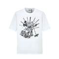 Camiseta 834010 Oversize Blanco Para Hombre