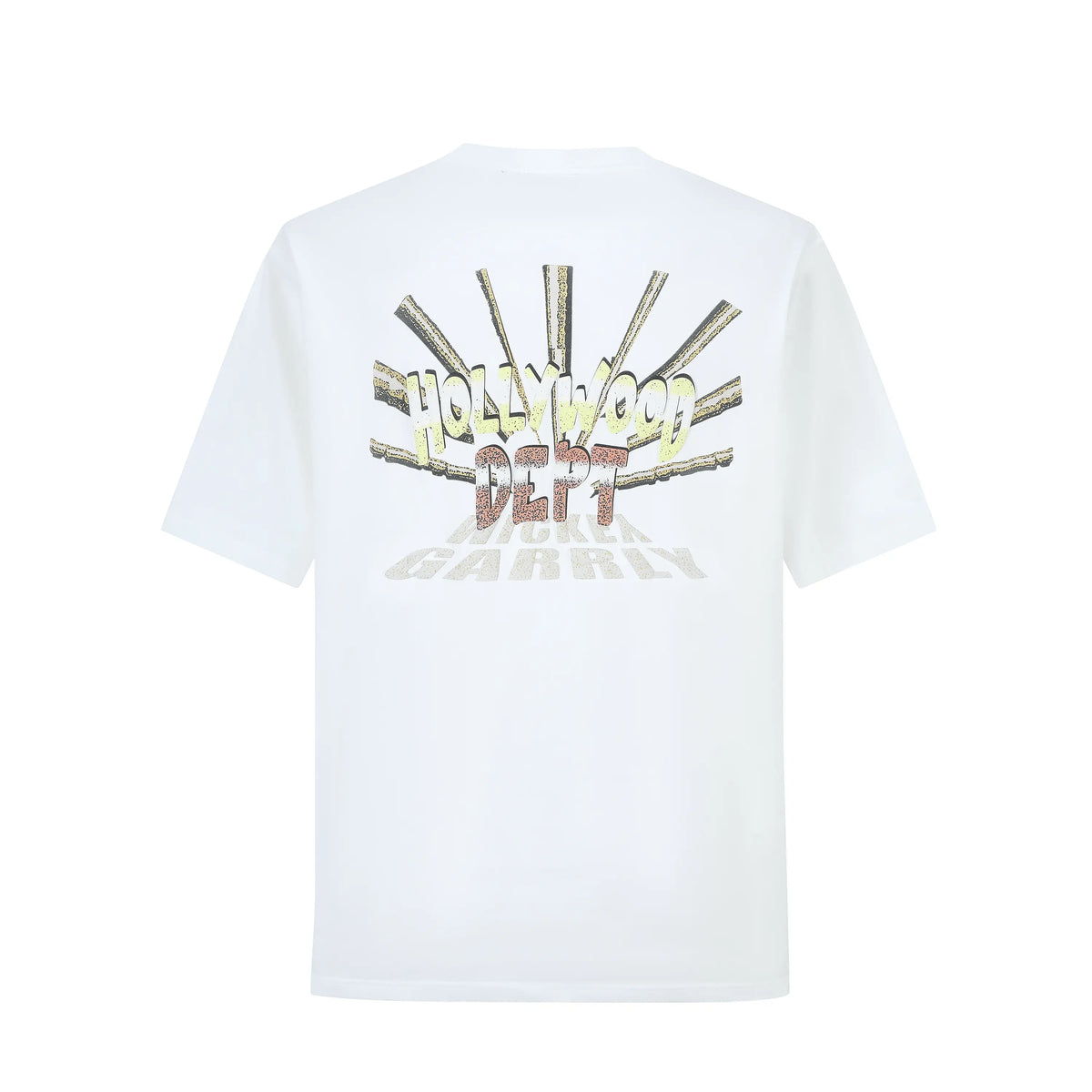 Camiseta 834010 Oversize Blanco Para Hombre