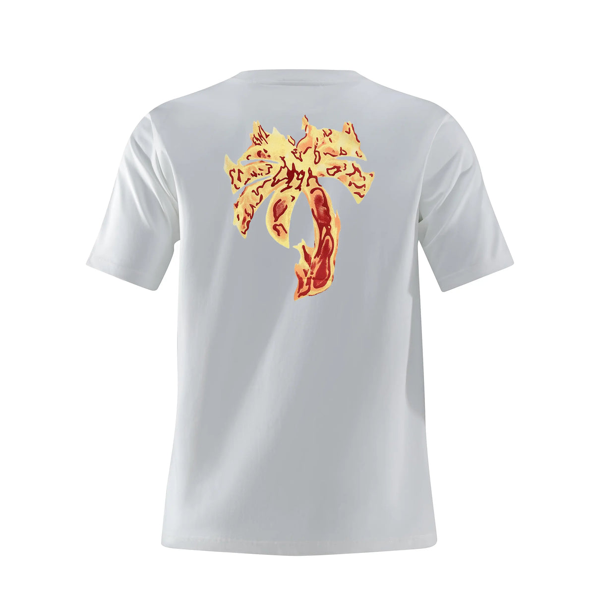 Camiseta 66038 Estampada Blanca Para Hombre