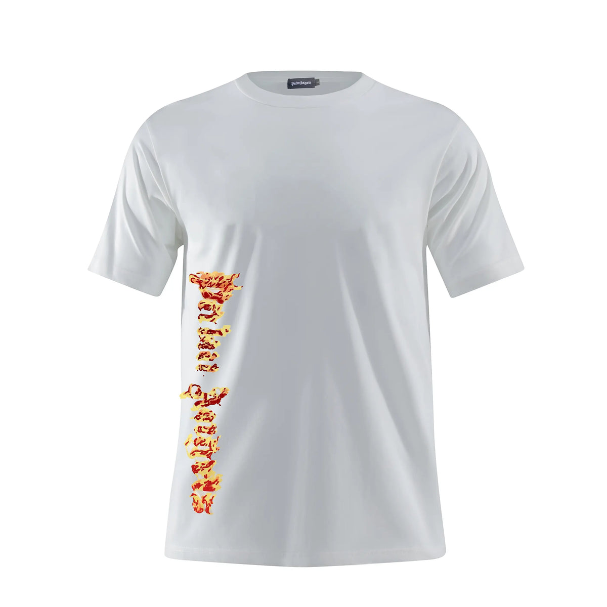 Camiseta 66038 Estampada Blanca Para Hombre