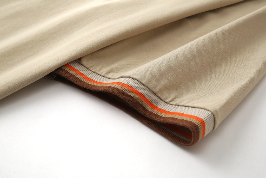 Camiseta 66433 Básica Apricot Para Hombre