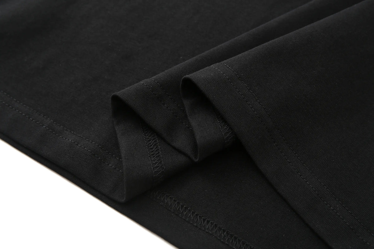 Camiseta 66433 Básica Negra Para Hombre
