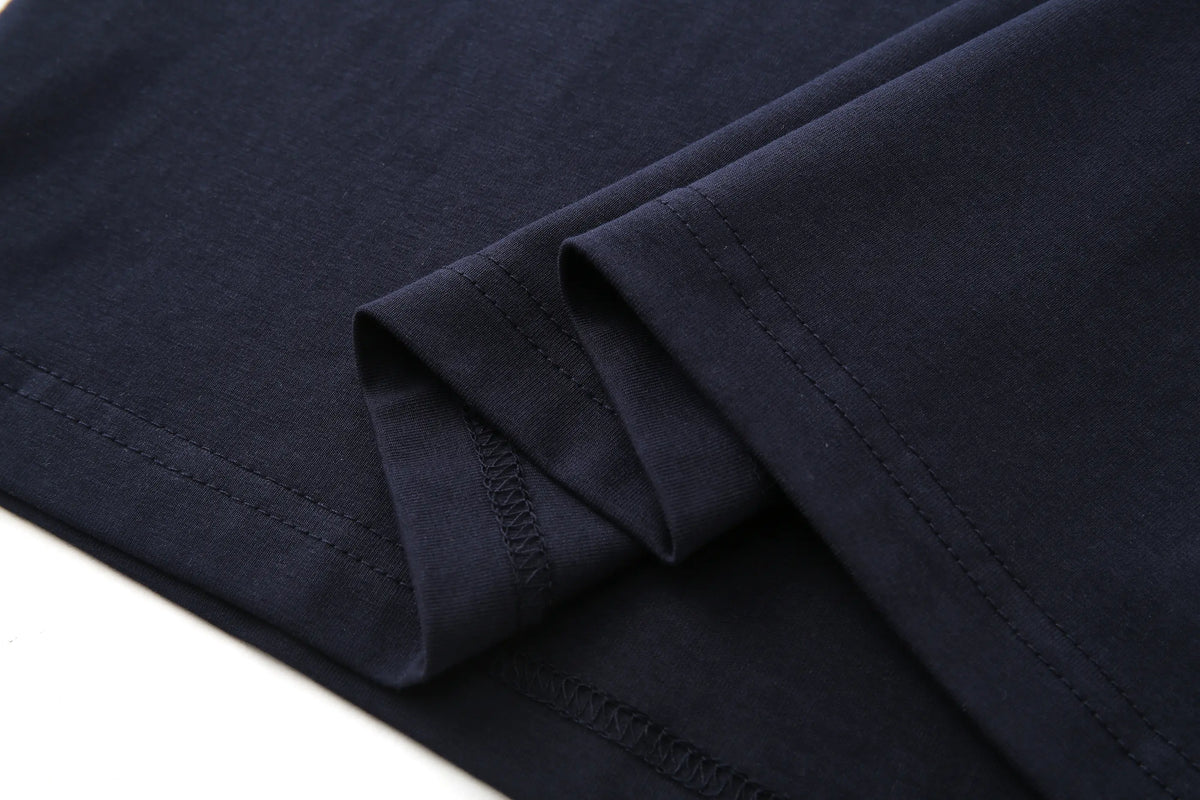 Camiseta 66430 Básica Azul Oscuro Para Hombre
