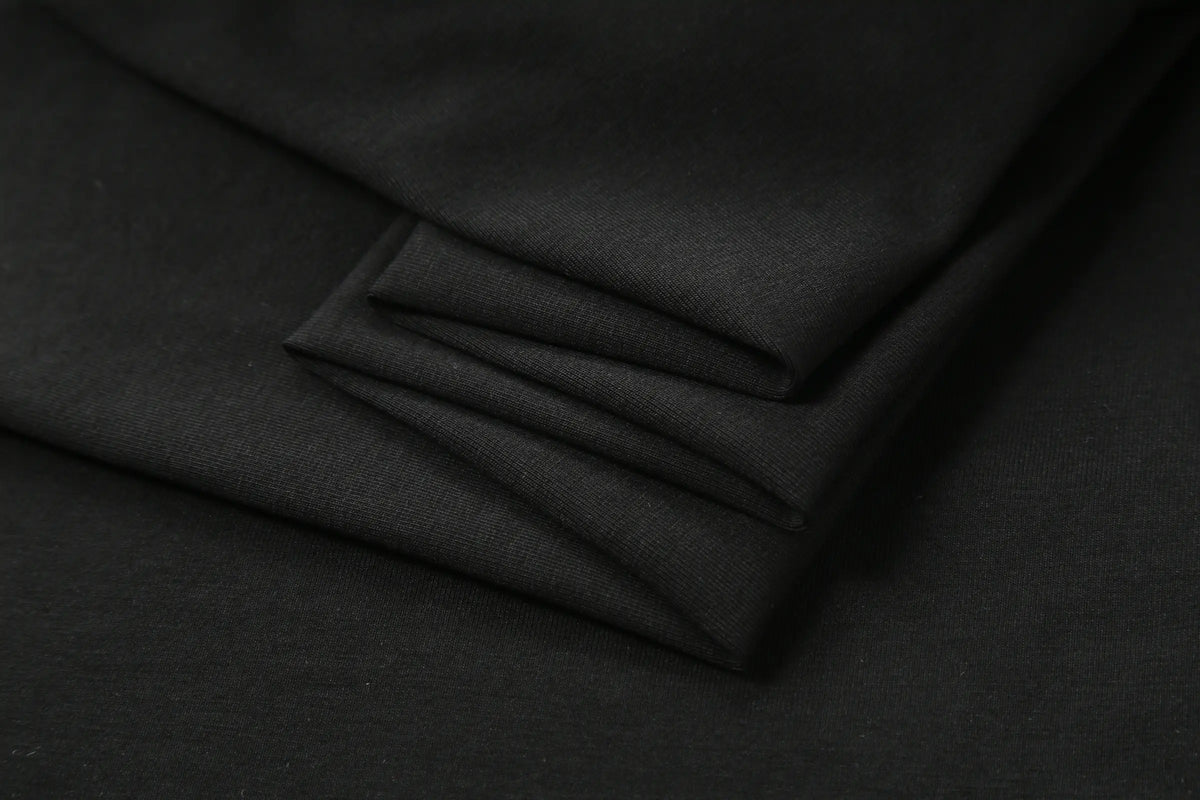 Camiseta 528002 Oversize Negra Para Hombre