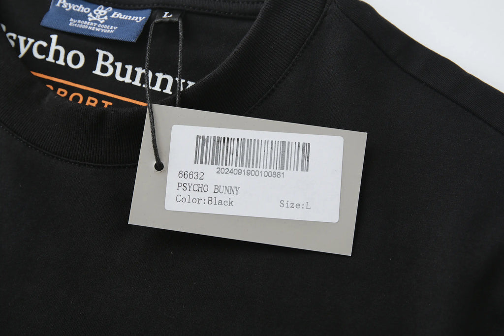 Camiseta 66632 Básica Negra Para Hombre