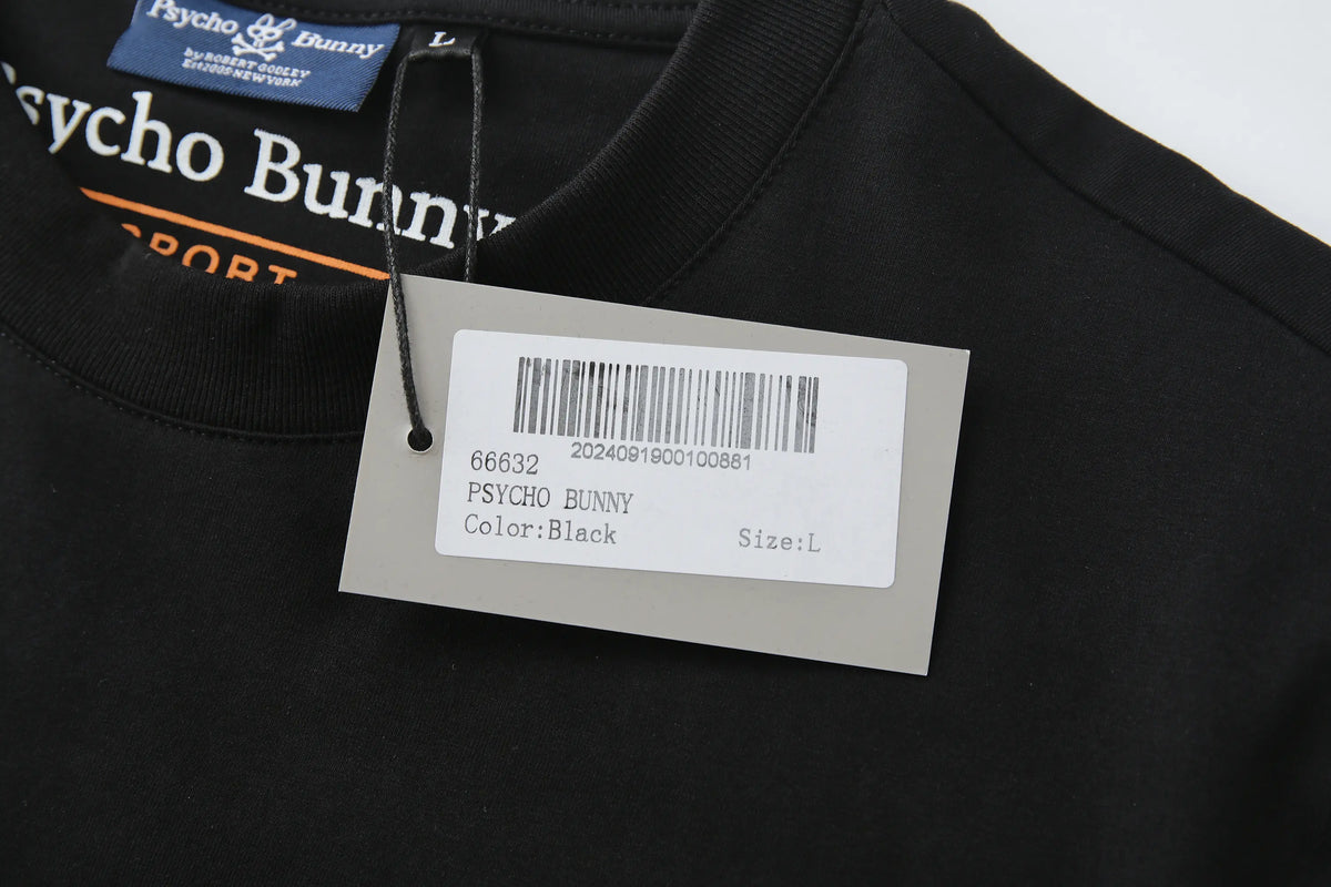 Camiseta 66632 Básica Negra Para Hombre