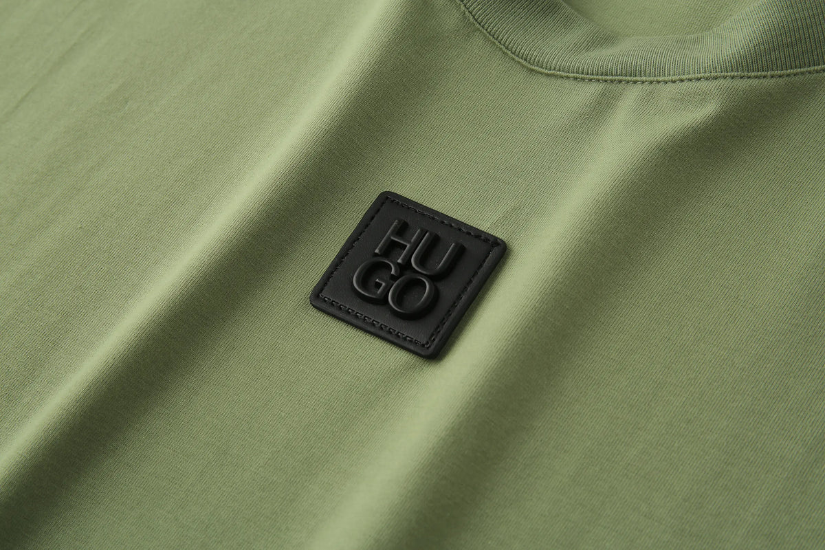 Camiseta B66002 Básica Verde Para Hombre