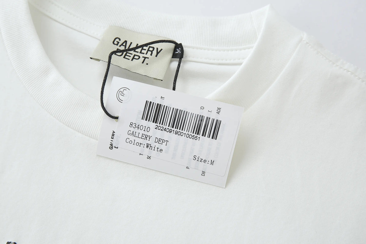 Camiseta 834010 Oversize Blanco Para Hombre