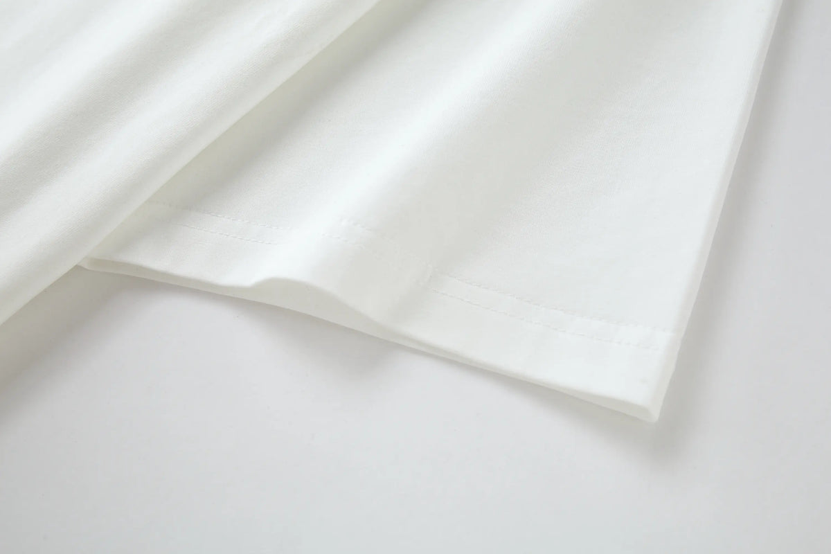Camiseta 834010 Oversize Blanco Para Hombre