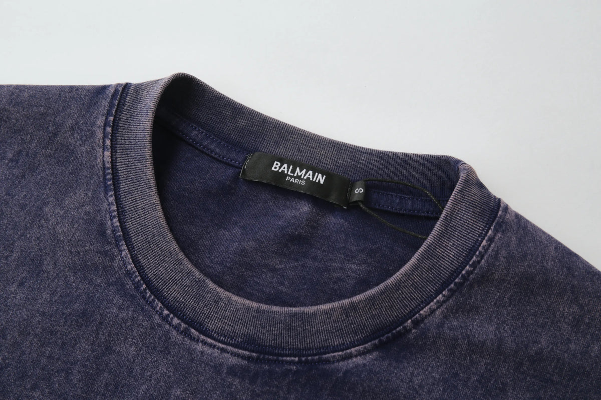 Camiseta 788234 Azul Pickling  Oversize Para Hombre