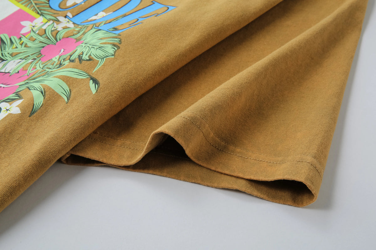 Camiseta 866519 Estampada Pickling Brown Para Hombre